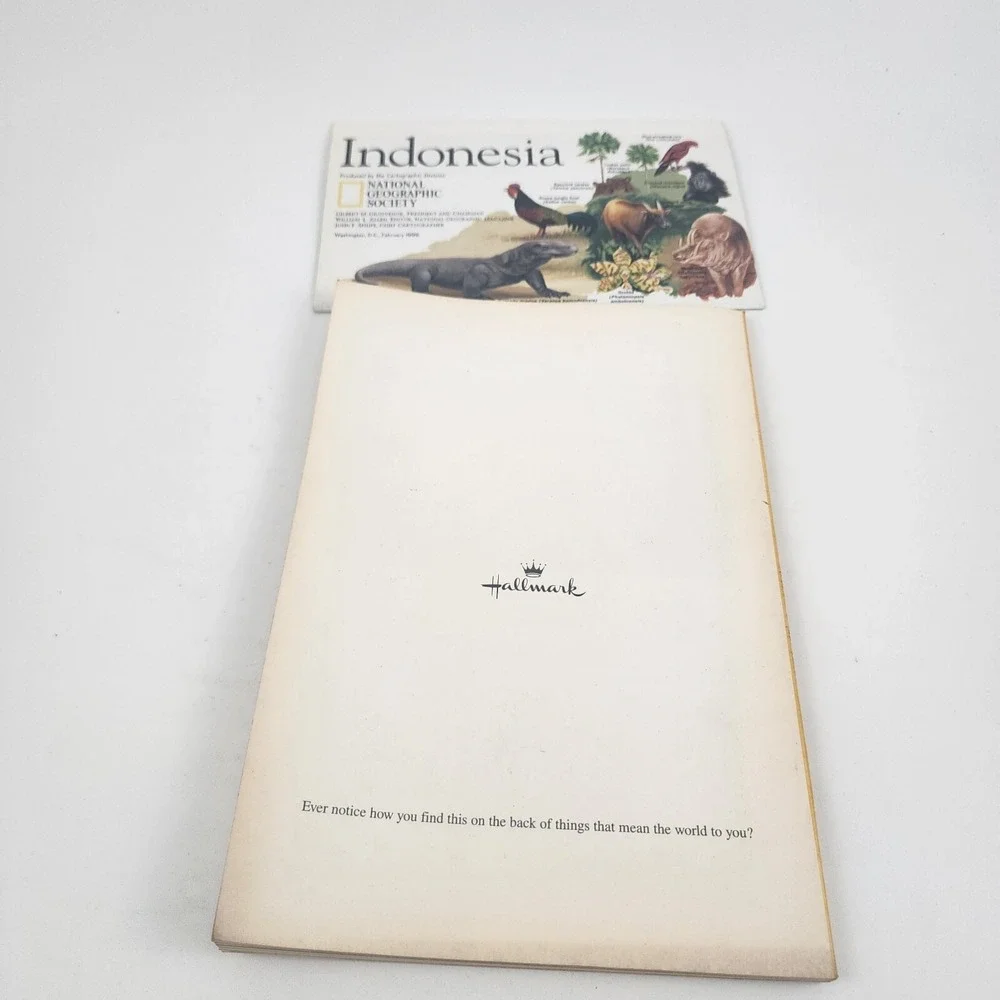 National Geographic Magazine February 1996 No ‎ Insert